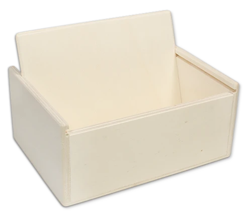 Karteikasten aus Holz